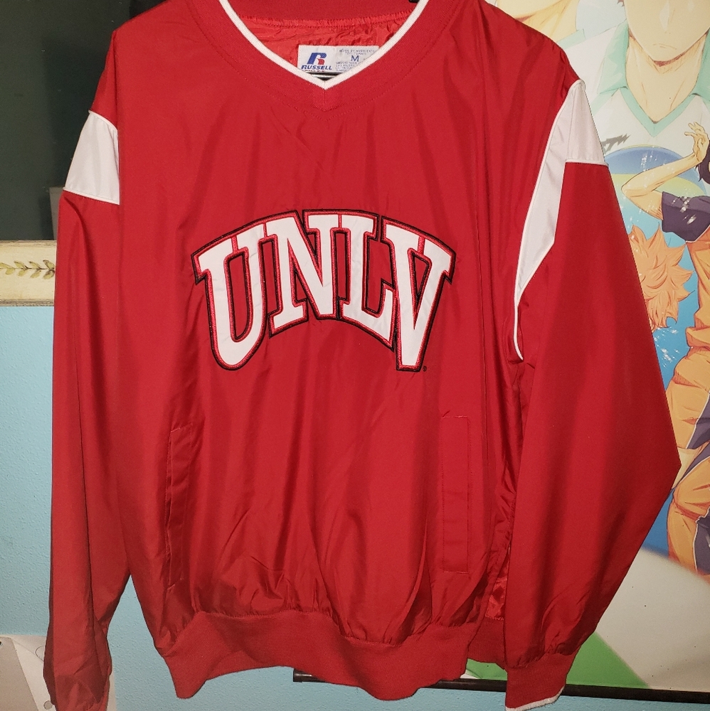 UNLV pullover windbreaker